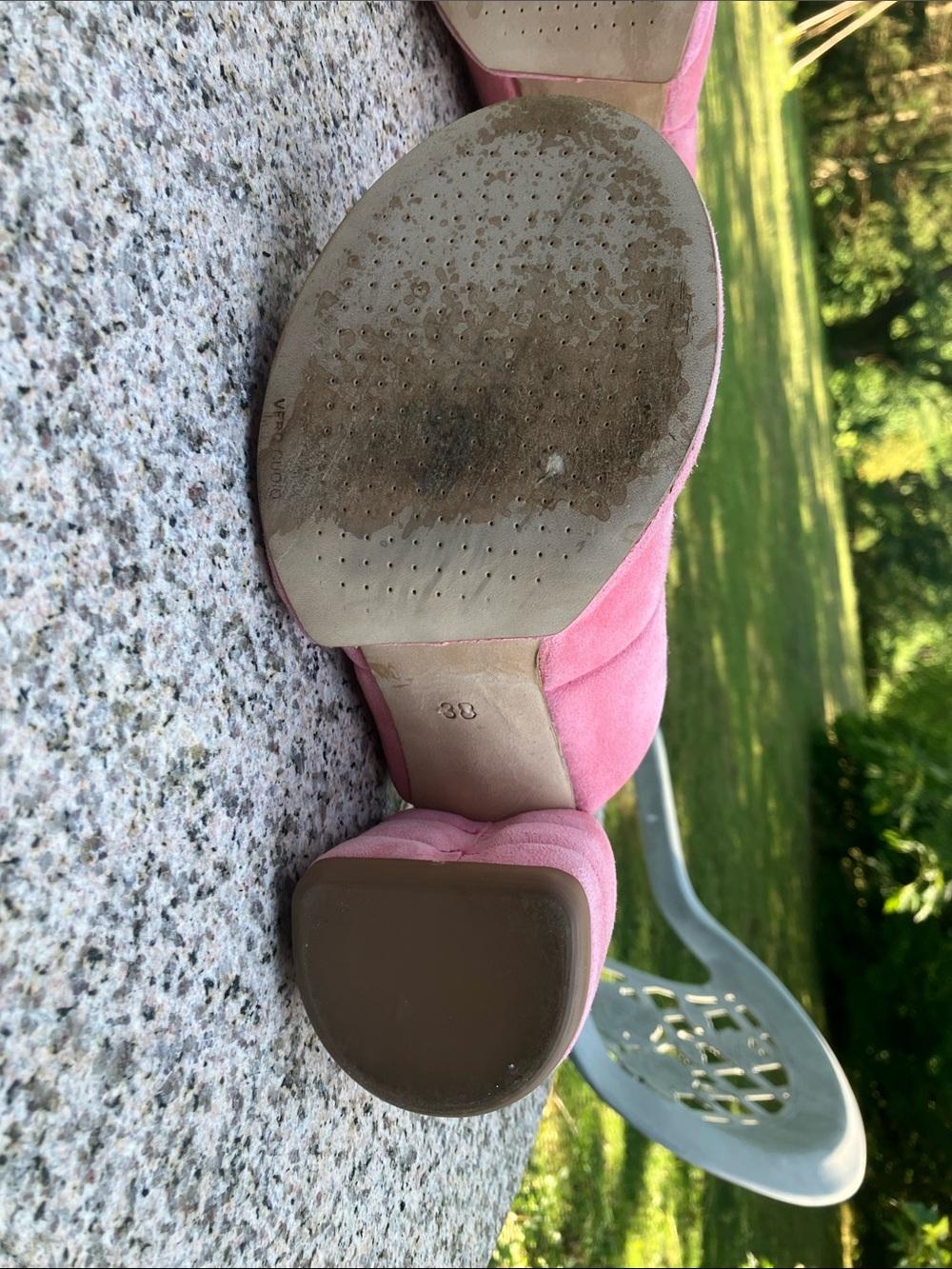AS.98 Madigan Pink Slide Sandals 38 - Picture 12 of 12